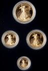 1998-W 4-Piece American Gold Eagle Proof Set Gem Proof