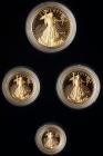 1999-W 4-Piece American Gold Eagle Proof Set Gem Proof