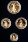 2002-W 4-Piece American Gold Eagle Proof Set Gem Proof