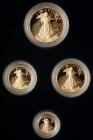 2005-W 4-Piece American Gold Eagle Proof Set Gem Proof