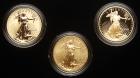 2006-W 3-Piece American Eagle 20th Anniversary Gold Coin Set