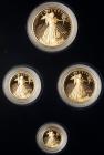 2007-W 4-Piece American Gold Eagle Proof Set Gem Proof