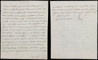 Napoleon I -- 1806 Letter Signed as Emperor