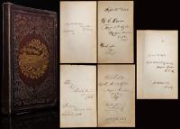 Morgan, John Hunt -- Autograph Album Signed by Morgan and 68 of His Officers While in the Ohio State Penitentiary in 1863