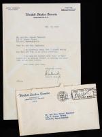 Kennedy, John F., Typed Letter Signed as Senator, June 1954.