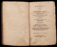 Rare Original Report/Publication of The Trial Of Arthur Hodge, Esquire For The Murder of his Slave Prosper. Original First Publi