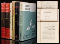 Vidal, Gore. SIX SIGNED FIRST EDITIONS, Collection #1: Messiah, Three Plays, A Thirsty Evil, The Judgement of Paris and An Eveni