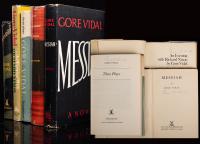 Vidal, Gore. FIVE SIGNED FIRST EDITIONS, Collection #2: Messiah, Three Plays, The Judgement of Paris and An Evening With Richard