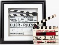 Original, Production Used Clapperboard for KILLER RULES and AGAINST THE GRAIN