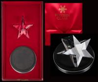 Steuben Glass "Shooting Star" Glass Piece in Elaborate Presentation Box