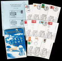 Ann Helton Pellegreno: Pilot of the Amelia Earhart 30th Anniversary Flight, Huge Trove of Mostly Signed Flight Covers from 1967