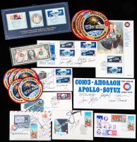 Apollo-Soyuz Test Project: Comprehensive Collection of Signatures, Philatelic Covers/Stamps/Ephemera, Both US & Soviet Union 195