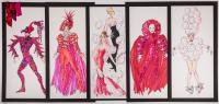 19 Dazzling Costume Designs for Las Vegas Showgirls and Entertainers by Celebrated Designer, Pete Menefee