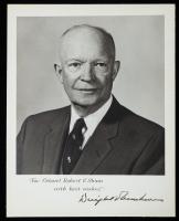 Eisenhower, Dwight D. -- Photo Signed