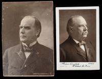 Cleveland, Grover and William McKinley - Signed, Inscribed Photos