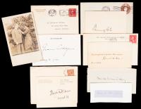 Collection of Autographs/Letters by Notables, Authors, Poets: Henry W. Longfellow, Edna St. Vincent Millay, Grace Coolidge, Edwa