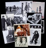 Collection of 32 Early NASA Photos Including John F. Kennedy, The Original 9 Candidates, Mercury, Gemini, Lyndon Johnson & More