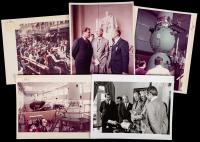 Apollo-Soyuz: 150 8 x 10" Photos Half B&W and Half Color, Publicity Photographs of the Visiting Cosmonauts in the US, Astronauts