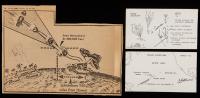 Apollo 11 Unusual, Signed Splashdown Diagrams: Neil Armstrong Has Signed Two (2) Splashdown Diagrams, Michael Collins Signed Pri