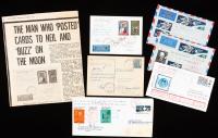 The Dr. Max Kronstein 25 Year Collection of Postmarked Covers, (15 Signed), Rocketry-ASTP. Famous for His Air Mails to the Moon,