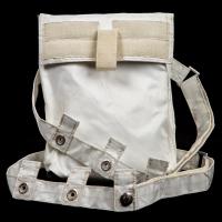 Apollo Space Suit: Detachable Data Checklist Pocket Assembly Strapped Onto the Outer Lower Legs While on the Lunar Surface