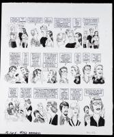 MAD Magazine: Full Suite of Five Illustrated Panels: "The Lighter Side of Weddings" by 50 Year Veteran of MAD, Dave Berg, 1972