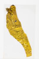 Apollo 13: X-Large Segment of Flown Thermal Mylar Film Coating, "Kapton Foil" with COA.