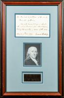 Rutledge, Edward -- Document Signed by the Youngest Signer of the Declaration of Independence