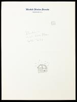 Kennedy, John F. -- JFK Handwrites LBJ's Home Address & Telephone Number