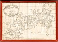 Carte de L'Empire du Japon by Jacques Nicolas Bellin, 1752. Map of Japan and the Sea of Japan.