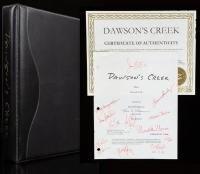 "Dawson's Creek" Rare Cast Signed Script #10 of 25. In Dawson's Creek Binder with Production Created COA, All 13 Singing in Pres