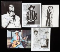 Collection of 40+ Signatures Musicians, Bands, C&W Stars Including John Denver, Sonny & Cher, Liberace, Alabama, Billy Joel, Ern