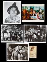 THE WIZARD OF OZ: Collection of 20+ Signed Photographs and Signed Material Including: Margaret Hamilton, Jack Haley, Burt Lahr,