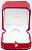 Cartier: Ladies Eternity Ring, 18K White Gold and Brilliant Diamonds, New