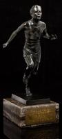 Charles Keppen Marathon Trophy for Olympic Trials Held in July, 1932 Awarded to Chester Bartruff. Outstanding Bronze Trophy