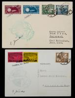 Germany Nov. 10, 1933 Stiege Rocket Mail Cover & Card