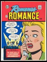 Lichtenstein, Roy (Tribute). Lichtenstein Tribute to The Ramones, "Ramones Romance" Lithograph