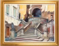 Kosa, Emil. "Stairway In Spoleto"