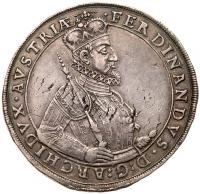 Archduke Ferdinand II, (1590-1619). Silver Taler, 1614