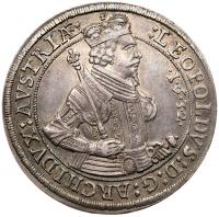 Archduke Leopold as Count of Tyrol, (1626-1632). Silver Taler, 1632