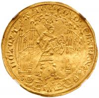 Edward III (1327-77), Gold Guyennois d'Or, third issue (c.1362)