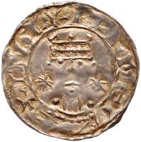 William II (1087-1100), Silver Penny, cross voided type (1092-95?), London Mint?, Moneyer ?