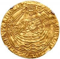 Henry VI, first reign (1422-61), Gold Noble of six Shillings and eight pence, Annulet issue (1422-30)