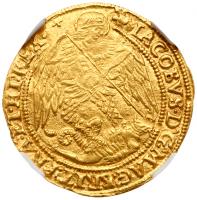 James I (1603-25), fine Gold Angel of eleven shillings, second coinage (1604-19)