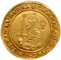 Charles I (1625-49), Gold Triple-Unite of three Pounds, 1642