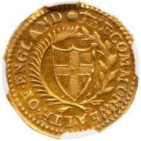 Commonwealth (1649-60), Gold Crown of five shillings, 1649