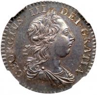 George III (1760-1820), Silver Shilling, 1763