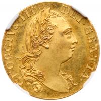 George III (1760-1820), Gold Proof Guinea, 1774