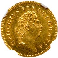 George III (1760-1820), Gold Third Guinea, 1803