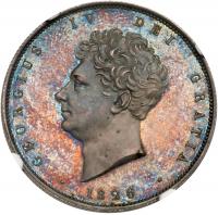 George IV (1820-30), Silver Proof Halfcrown, 1826